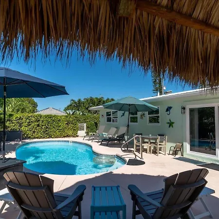 Tiki Time - Waterfront Pool Home, 65' Dock , Direct Ocean Access!